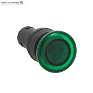 Кнопка SW2C-MD зеленая с подсветкой NO+NC 24В Грибок EKF PROxima