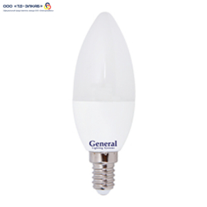 Комплект ламп свеча GLDEN-3CF-7-230-E14-2700