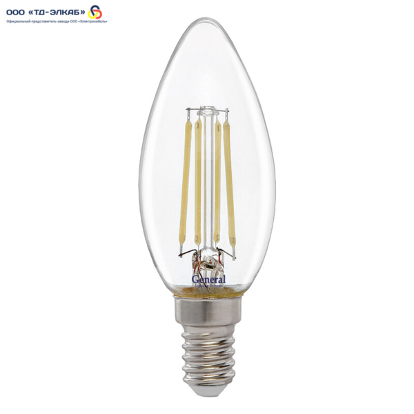 Лампа GLDEN-CS-10-230-E14-4500