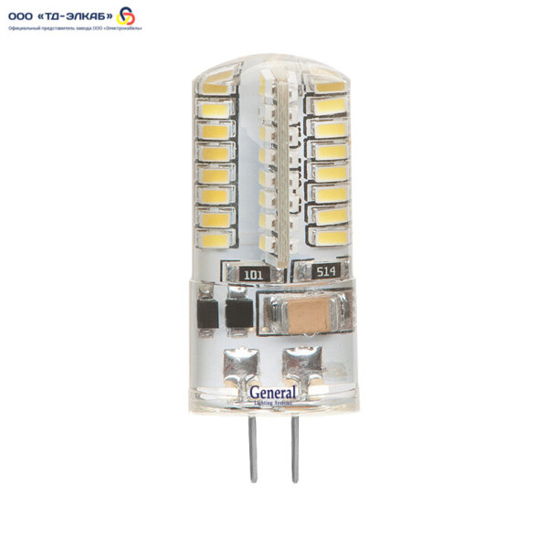Лампа GLDEN-G4-3.5-S-12-4500