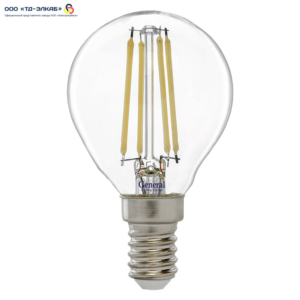 Лампа GLDEN-G45S-10-230-E14-2700