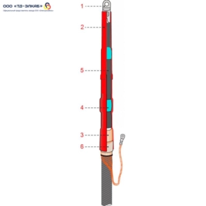ПКВТ(н)-О-35-70...120 с наконечниками (комплект на 3 фазы) ПКВТ(н)-О-35-70...120 с наконечниками (комплект на 3 фазы)