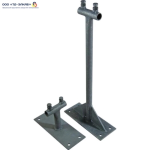 Держатель мачты молниеприемника 1-4 м к стене