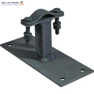 Держатель мачты молниеприемника к стене