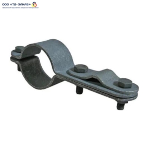 Держатель токоотвода для молниеприемных мачт ø40 мм