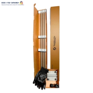 Комплект заземления 4,5м (стержни D=20мм) безмуфтовый